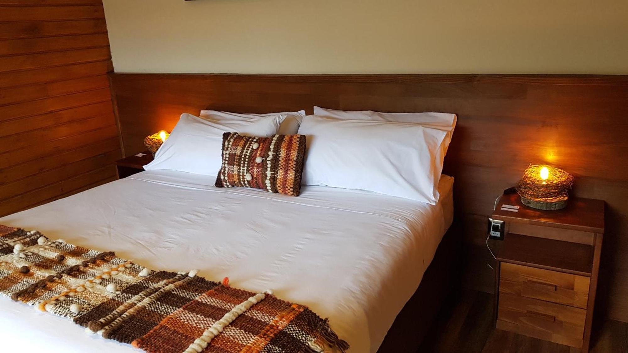 Bambu Lodge Пукон Экстерьер фото