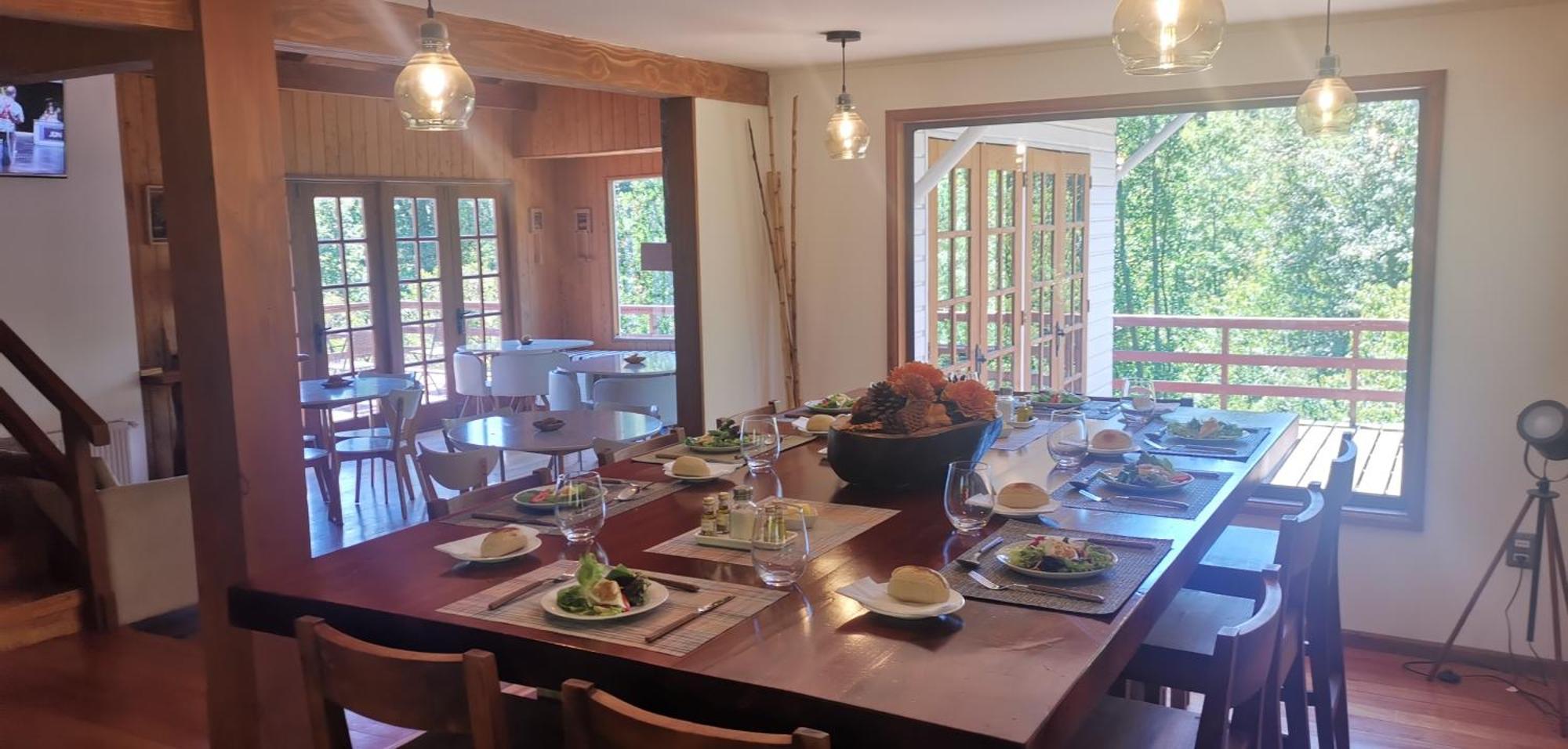 Bambu Lodge Пукон Экстерьер фото