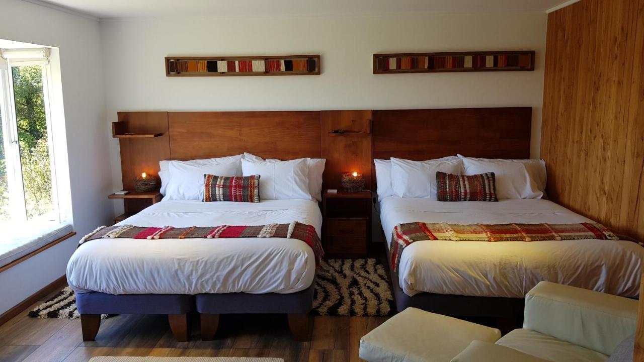 Bambu Lodge Пукон Экстерьер фото