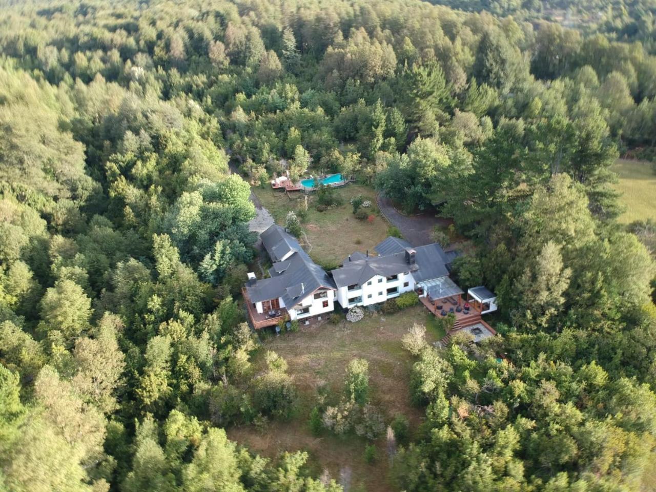 Bambu Lodge Пукон Экстерьер фото